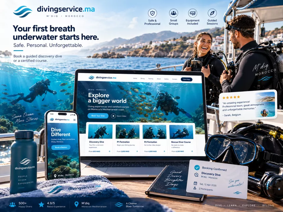Project preview for Diving